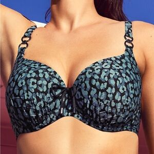 PrimaDonna Swim Sherry Bikini Full Cup in Navy Pattern